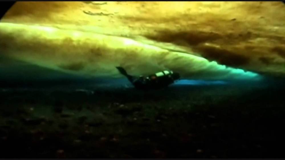Részlet a Végtelen kék mélység című filmből 