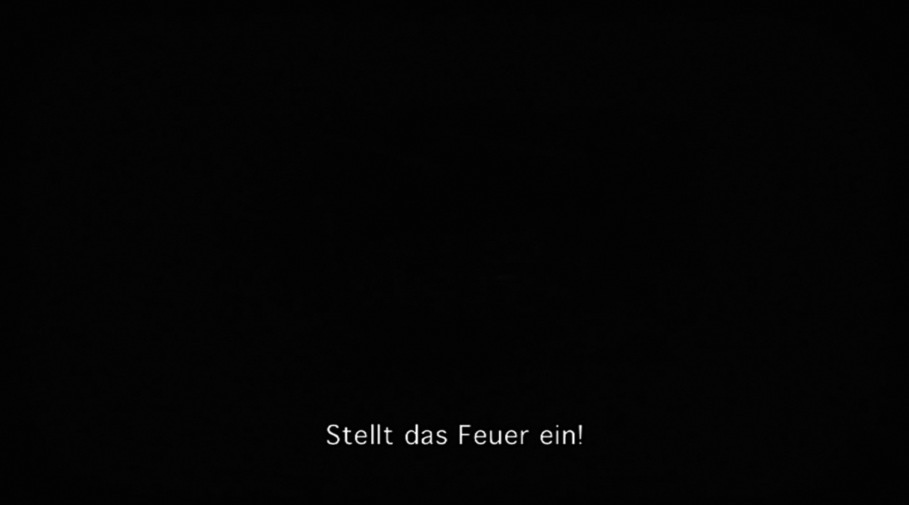 8. kép. A film vizuális rétegei és a hangzó képhiány. Die letzten Tage der Ceausescus (2009–2010)